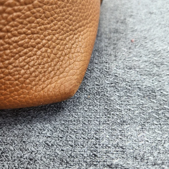 Rebecca Minkoff Tan Leather Tote with Gold Accent - Picture 2 of 16